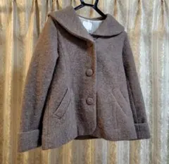 美品 エヘカソポ ショートコート ブラウンのサムネイル