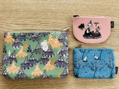 【新品】MOOMIN ムーミン ポーチ ３点