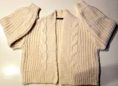 ＩＮＧＮＩ ケーブルニットカーディガン ショート