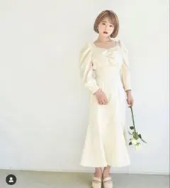 Andrea &Co. レースコントラストドレス　完売品 Andrea &Co. レースコントラストドレス 完売品 - メルカリ