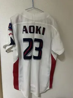 東京ヤクルトスワローズレプリカユニフォーム(ホーム)青木宣親 XL