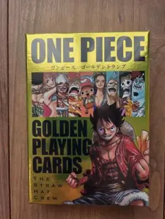新品未開封】ONE PIECE ゴールデントランプ 麦わらの一味 限定 レア