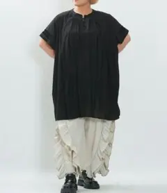アズノウアズ　オオラカ　やわらかプリーツTN 大きいサイズ　チュニック アズノウアズ オオラカ やわらかプリーツTN 大きいサイズ チュニック