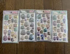 4種類セット　うるちゅるポップシール　初音ミク　コンプリート