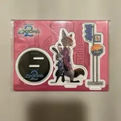 ズートピア happyくじ G賞 アクリルスタンドプロップス ニック ジュディ