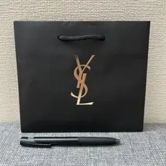 YSL 黒 ショッピングバッグ