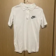 Nike ホワイト ポロシャツキッズ Lサイズ