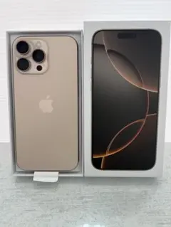 iPhone16promax 256GBデザート チタニウム SIMフリー - メルカリ