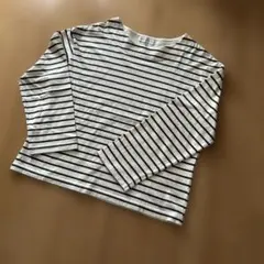 SEASON REASON ボーダー 長袖 カットソー M