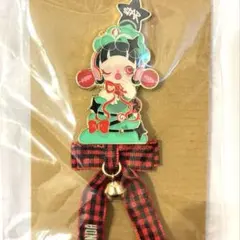 スカルパンダ ペンダント ピンバッジ クリスマス GETT DRESSED