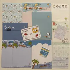 スヌーピーレターセット