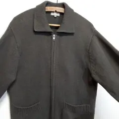 ジップアップカーディガン カーディガン