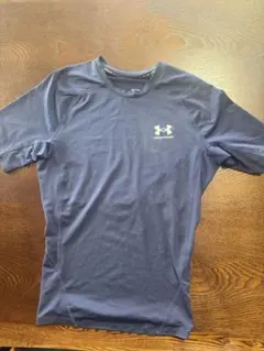 アンダーアーマー　アンダーシャツ LG ネイビー　半袖