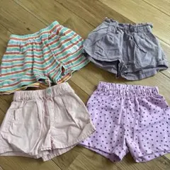 ベビーショートパンツ4点セット