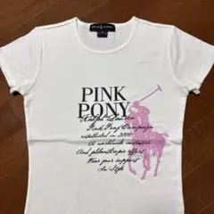百貨店にて購入品Ralph Lauren Pink Pony Tシャツのサムネイル