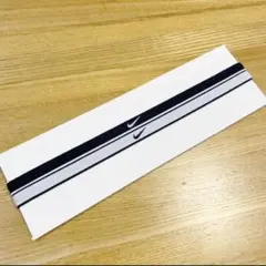 ナイキ ヘアバンド 2本セット 白 黒