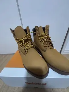 Timberland ベージュ ハイカットブーツ