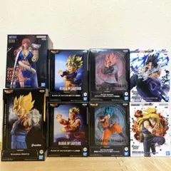 【新品未開封】プライズフィギュアまとめ売り ワンピース ナルト ドラゴンボール