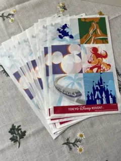 東京ディズニーリゾート ショップ袋 8枚セット