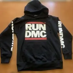 新品未使用品！RUN DMC フーディー　メンズL 黒