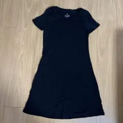 H&M 半袖ワンピース 黒US12/14