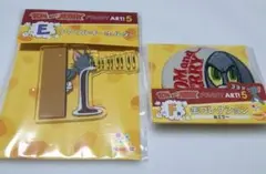 トムとジェリー ハッピーくじ アクリルキーホルダー 缶ミラー 2点セット