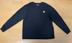 Carhartt 黒 ルーズフィット長袖Tシャツ　L サイズ