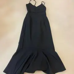 即購入◎フリーサイズ 黒キャミワンピース