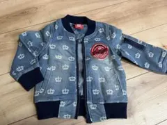 Baby Doll クラウン柄デニムジャケット 80cm