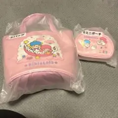 キキララ　1番くじ　バッグ　ミニポーチ　セット