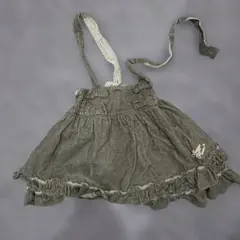 Mezzo Piano ジャンバースカート グレー　120