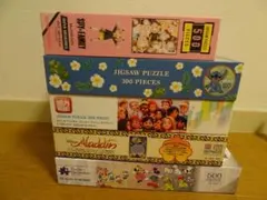 ジグソーパズル　5個　まとめ売り　キャラクター de-10