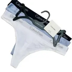 Calvin Klein Tバック ショーツ 3枚セット 下着 カルバンクライン