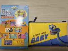 ズートピア2 フラットミニポーチ　ゲイリー