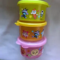 アンパンマン　保存容器　タッパー　3個セット