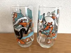 希少 ルーニー テューンズ マーヴィン ザマーシャン コップ 2個 台湾製 