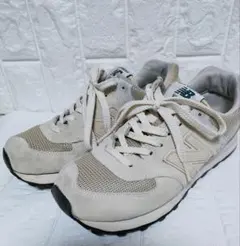 New Balance 574 ニューバランス ベージュ 24.5 　スニーカー