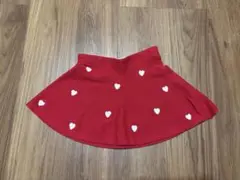 H＆M ハート スカート 赤 110