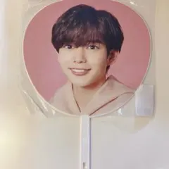 長尾謙杜　うちわ　1st Love ファーストラブ　なにわ男子