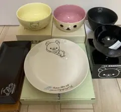 リラックマ　ローソン　限定　食器　皿　グッズ　景品