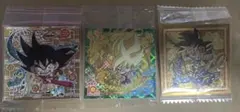 ドラゴンボール 超戦士シールウエハース 悟空　3枚セット