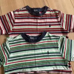 Polo Ralph Lauren ボーダーTシャツ 2枚セット 3T(95)のサムネイル