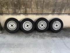 145R12 6P.R.LT 2021 バリ山 ウィンターマックス アルミ付4本 - メルカリ