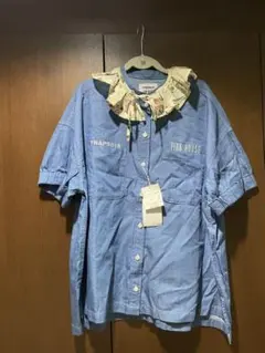 ☆新品☆FRAPBOIS×PINK HOUSEデニムシャツのサムネイル