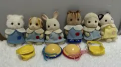 シルバニアファミリー 人形本体 6体セット