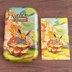 【海外限定】サンダース ポケモン mini tin 缶 ダメカンケース ブイズ