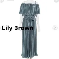 Lily Brown プリーツオールインワンのサムネイル