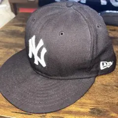 New Era 59FIFTY ヤンキース キャップ ブラック 7 3/8