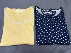 ハートマーケット　森ガール　長袖トップス 2点セット