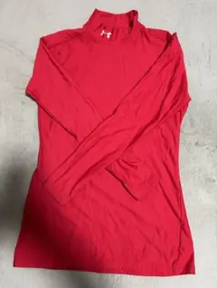UNDER ARMOUR XL レッド ハイネック長袖Tシャツのサムネイル